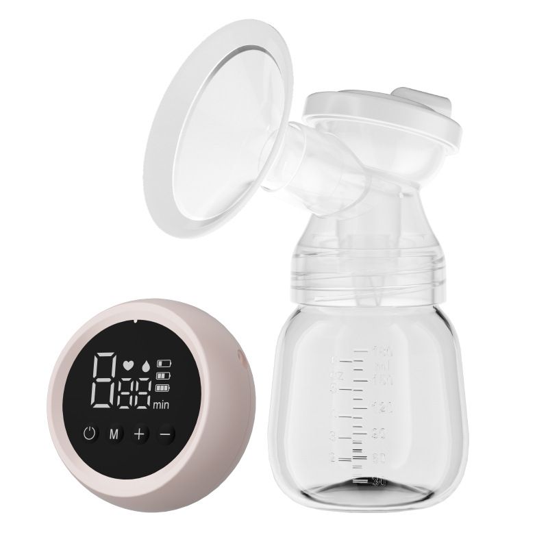Bombas de tirar leite Bomba de tirar leite elétrica dupla face para extração de leite materno pós-parto Bomba de tirar leite totalmente automática Sucção forte Bomba de tirar leite silenciosa e confortável_voghion.com