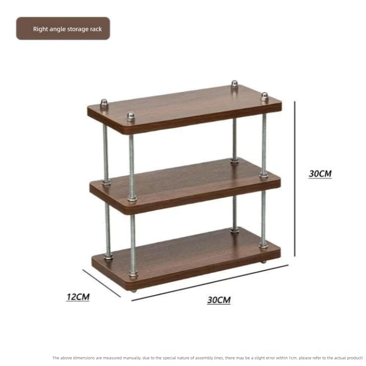 Storage Vintage Style Kitchen Shelf Partition Workstation Desktop Organizer Tea Cup Coffee Rack_voghion.com