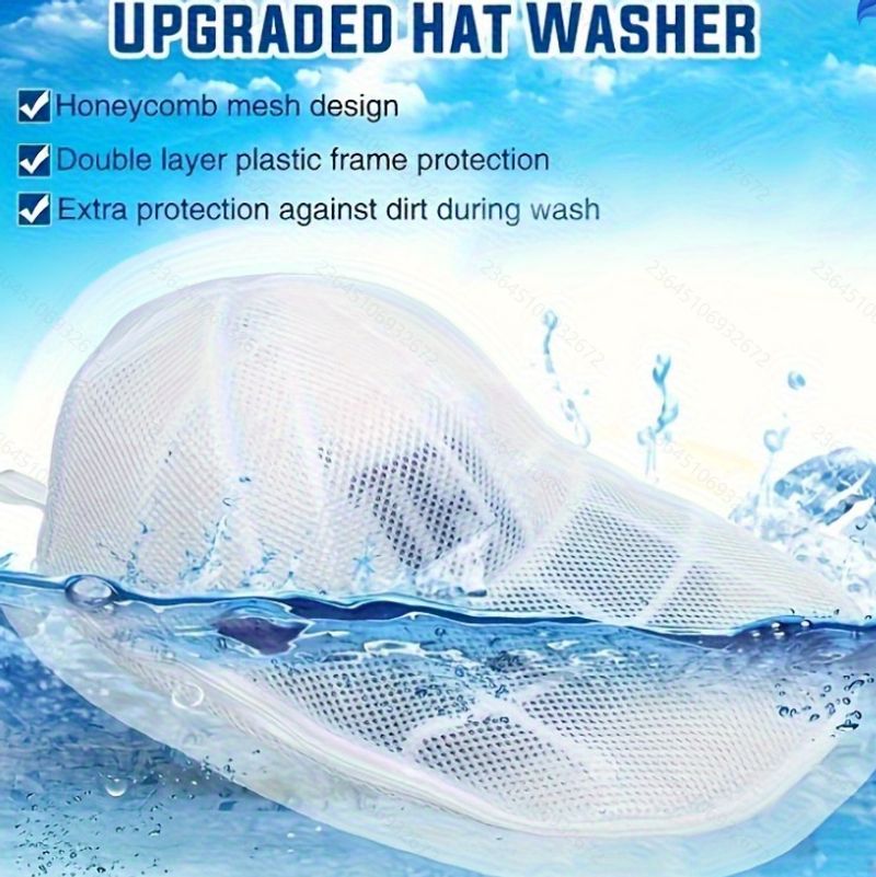 Hat Washing Bag - Baseball Cap Washer Protector For Machine Wash, Anti-Deformity Laundry Mesh​​_voghion.com