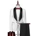 CT Men's New Business Casual Set For Wedding Groom Tuxedo Three-Piece Suit_voghion.com