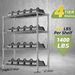 36' 4-Tier Chrome Wire Shelf - 350LBS Per Shelf, Heavy Duty Steel Storage Rack (36'W X 14'D X 54'H), Rust-Resistant For Kitchen/Laundry/Garage_voghion.com