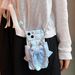 TechGlobe Japanese And Korean Summer Girl Crossbody Compatible With 14 Phone Case IPhone 13 Pro Max Chain 11 Bowknot 12_voghion.com