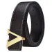 HOT New Fashion Designer Smooth Alloy Letter Buckle Leather Men's and Women's Belts_voghion.com