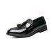 Lumina British Style Tassel Loafers Trendy Men's Slip-On Formal Business Casual Leather European And American Sequin Evening_voghion.com
