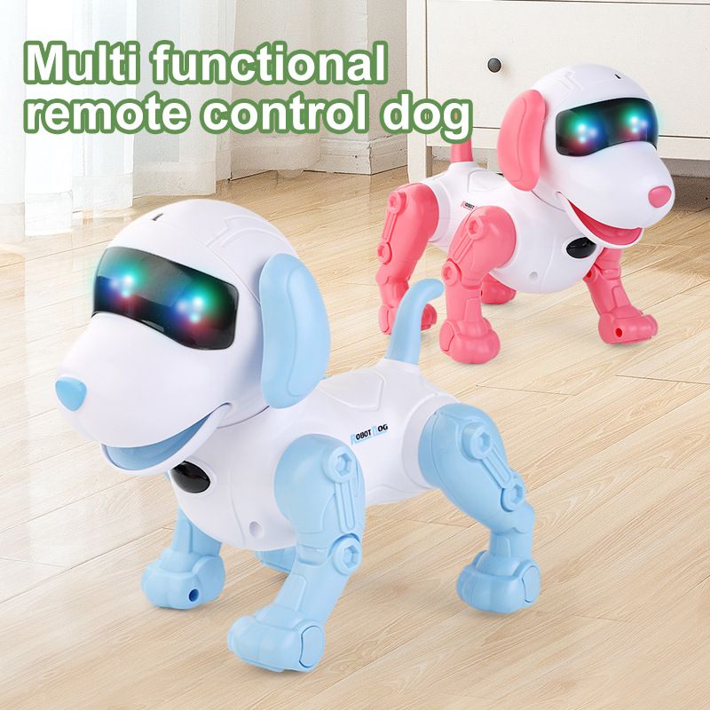 Cross Mirror Walking Robot Remote Control Electric Pet Dog Imitates Speech Singing Male And Female Puzzle Toys_voghion.com