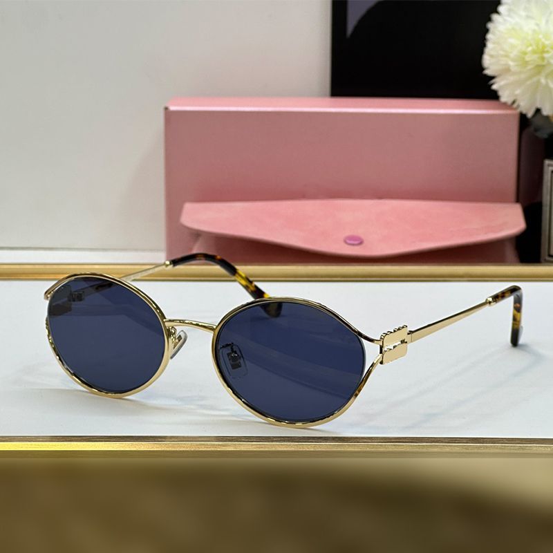 Ruhige Herrenflut Ja Rahmen Selbstbewusste Strahlung für Frauen Schöne Mui Damen Designer Sonnenbrille Hochwertige ovale Sonne Retro_voghion.com
