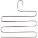 Huis Tuin Huishouden Multi Layer Metalen S-vormige Broekklem Iron Art Multifunctionele Sjaal Pak Jeans Hanger Opbergrek_voghion.com