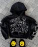Men's 3D Print Zip-Up Hoodie - Streetwear Jacket With Bold Graphics, Oversized Fit (Black, S-XL)_voghion.com