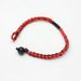 RedBi Rabbit Same Devil Red Black American Street Style Zodiac Year Niche Design Woven Bracelet_voghion.com