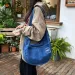 Borsa a tracolla pieghevole in tela da donna, in denim, per cellulare, multifunzionale, con spallacci regolabili, per ragazze e donne, alla moda_voghion.com
