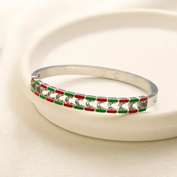 Klassiska designersmycken för kvinnor, guld/sierförgyllt rostfritt stål, presentarmband för älskare_voghion.com