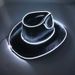 Neuheiten LED Perlglanz Cowboy mit Lichtern Western Cowgirl Hut Geburt Halloween, Wired, Holi Mode Cool Sommer Meer_voghion.com