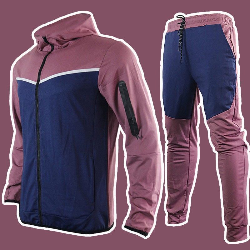 C&J Men's primavera e autunno nuovi uomini all'aperto per alpinismo per il tempo libero tuta da uomo_voghion.com