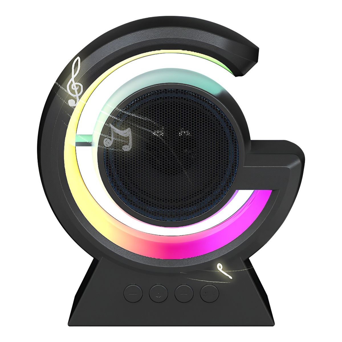 Bluetooth Speakers 3D Stereo Surround Sound Column Beautifully Designed Color Bluetooth Speaker Good For Hiking_voghion.com