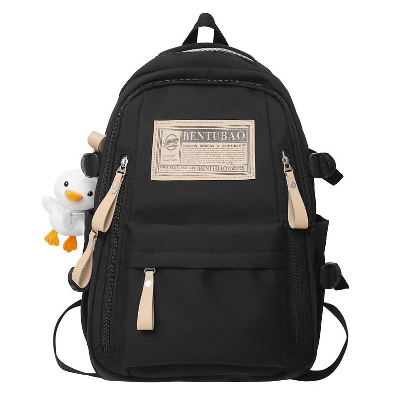 Women's bag new style college students simple travel computer backpack high school junior high school students large capacity schoolbag men_voghion.com