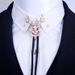 3D Deer Head Men's Shirt Knot Bolo Tie Necklace Small Accessories Wholesale_voghion.com