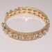 Bridal Versatile Full Rhinestone Wrapped Open Crystal Bracelet For Women_voghion.com