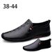 Herrenschuhe, Herren-Freizeitschuhe aus Leder, Mütze mit Krokodilmuster_voghion.com
