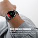 Reloj inteligente con pantalla táctil completa dedicada, llamadas Bluetooth, IP67, resistente al agua, podómetro, reloj deportivo con frecuencia cardíaca_voghion.com