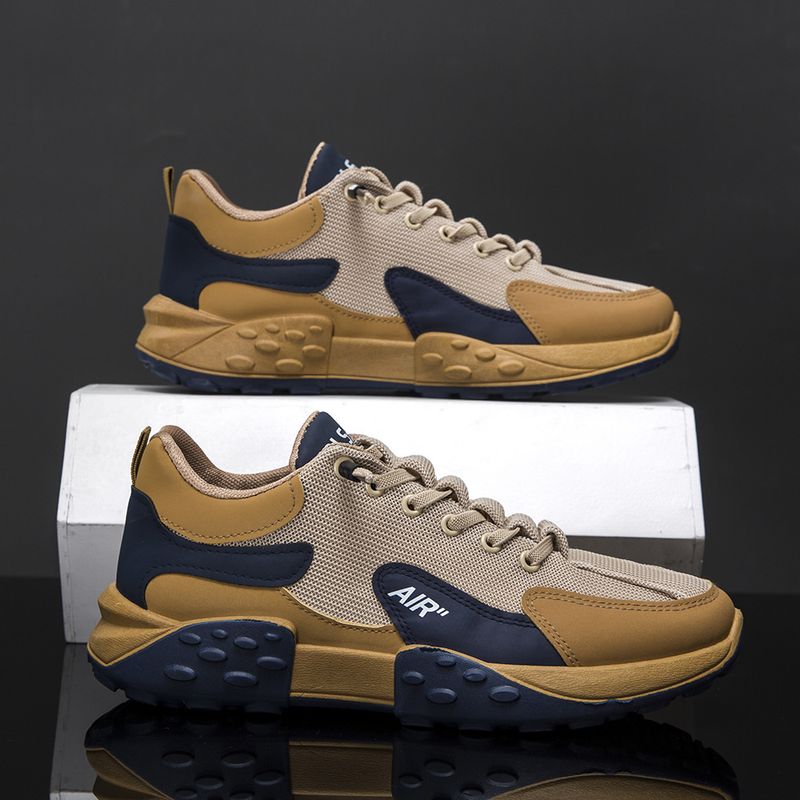 Men's Casual Sports New Fashionable And Trendy, Versatile Running Shoes, Simple Single Shoes_voghion.com