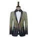 CT Men's Meteor Gradient Sequin Blazer Performance Costume Bar Singer Stage Show Host Catwalk Casual_voghion.com
