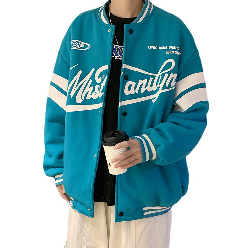 autumn baseball uniform casual sports jacket men's jacket jacket man_voghion.com