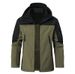 Herrenbekleidung Outdoor Shark Skin Softshell-Jacken-Set – Winddichter Militär-Taktikmantel mit Fleecefutter für Winterwanderungen und Bergsteigen_voghion.com