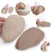 Adesivo per scarpe sottopiede con tacco alto Sottopiede per tallone Cuscinetto antiscivolo in pile gel per tallone indolore_voghion.com