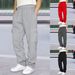Men's Cargo Jogger Pants – Streetwear Utility Trousers With Adjustable Drawcord & Multi-Pockets (S-XXL, Non-Iron Polyester, Urban Commuter Essential)_voghion.com
