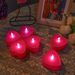 Heart-Shaped Flameless LED Candles – Romantic Battery-Operated Mood Lights For Valentine’s Day, Weddings & Parties (Set Of 12, Warm White/Pink)_voghion.com