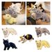 Plush Cat Realistic 31cm Doll Soft Stuffed Kitten Toy In Pure Grey White Yellow And More For Pet Kids Collection_voghion.com