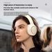 Headworn 5.3 Bluetooth earphones with noise reduction and heavy bass, wireless foldable earphone card insertion game_voghion.com