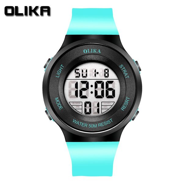 Outdoor Luminous Children's Watch Alarm Clock Running Timer Multifunctional Watch For Male Primary And Secondary School Students Sports Electronic Wa_voghion.com