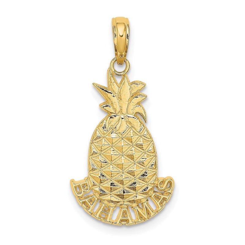 14K BAHAMAS Pineapple Charm_voghion.com