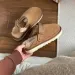 Pantuflas de plataforma peludas para mujer, planas, de felpa, para estar en casa, zapatos de invierno de diseño elegante para mujer, calzado casual elegante para el hogar, talla grande_voghion.com