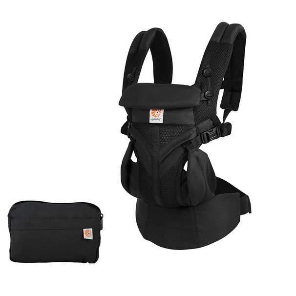 Egobaby Omni Babytrage Baumwolle Atmungsaktiv Ergonomische Rucksäcke Halter Schulter Taille Gürtel Sling Hosenträger 360_voghion.com