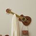 Gancio per chitarra creativo da ingresso, decorativo da appendere alla parete, portaoggetti per corridoio 2326_voghion.com