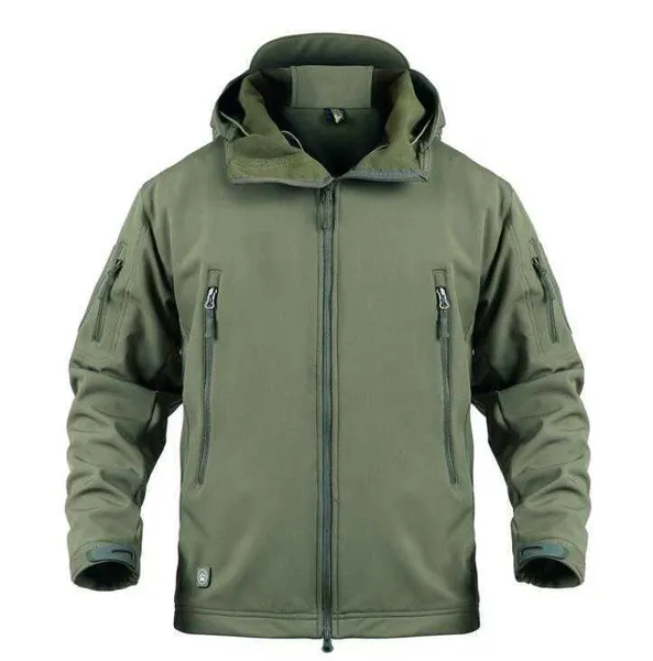 Herrejakker Dropshipping Lurker Skin Softshell V5 Militær Taktisk Jakke Herre Vandtæt Frakke Camouflage Hætteklædt Army_voghion.com