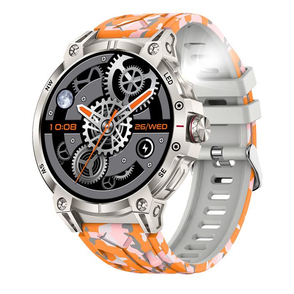 Unisex-Smartwatch mit Bluetooth-Anruffunktion und 1,8-Zoll-HD-Touchscreen – Herzfrequenzmessung, Blutdruckmessung, SpO2-Monitor, Schlafüberwachung, IP68 wasserdicht_voghion.com