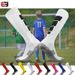 Fußballsocken für Jugendliche, hochkniehoch, atmungsaktiv, Trainingssocken für Jungen, Mädchen, Unisex, Baumwollmischung, rutschfest, gepolstert_voghion.com