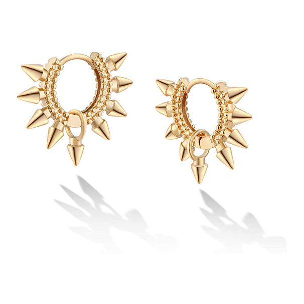 Earrings: Zircon circular with diamond inlay, star moon earrings, and earrings_voghion.com