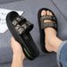 Men, With Air Cushion For Outdoor Wear And A Sense Of . One Line Drag, Beach Anti Slip, Cool Slippers. Slippers_voghion.com