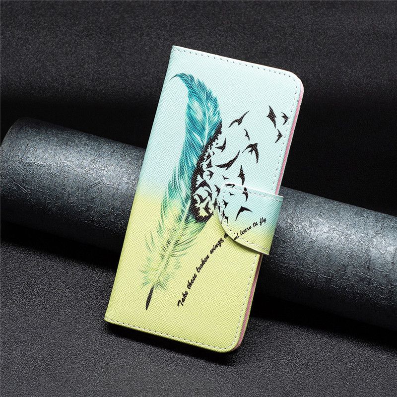 Flip on per OPPO A57 4G Custodia in pelle per portafoglio per telefono classico per OPPOA57 A54 4G Coque A54 5G OppoA54 Fundas Slot per scheda posteriore_voghion.com