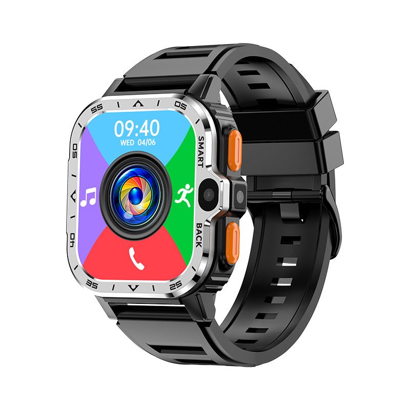 New AP8 Smartwatch With Dual Cameras, 4G Card Insertion, 2+16GB Memory Recording, WIFI Health And Sports Watch_voghion.com