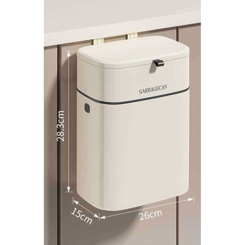 Younai Duvara Monte Matkapsız Çöp Kutusu – Mutfak ve Banyoda Yerden Tasarruf Sağlayan Tasarım
_voghion.com