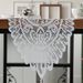 Warp Knitted Lace Tassel Table Runner Home Decoration Dining Table Table Cloth Table Runner Decoration_voghion.com