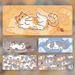 Unbeatable Quality Fat Orange Cat Mouse Oversized Ragdoll Girl Cute Keyboard Pad Thickened For Home Kids Writing Desk Mat_voghion.com