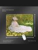 Alfombrilla de ratón con pintura al óleo de Monet de calidad inmejorable, loto durmiente, estilo europeo y americano, impresionismo retro, estilo artístico, chica de oficina._voghion.com