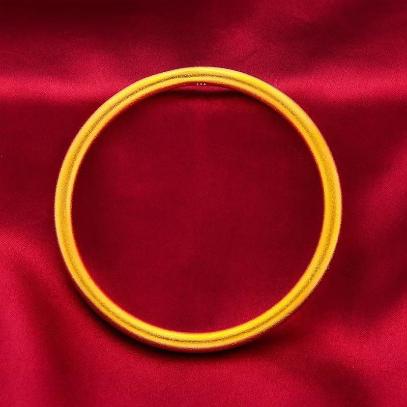 Jewelry & Accessories Gold shop with the ancient law inheritance bracelet female  gold matte ring bracelet solid gold bracelet_voghion.com