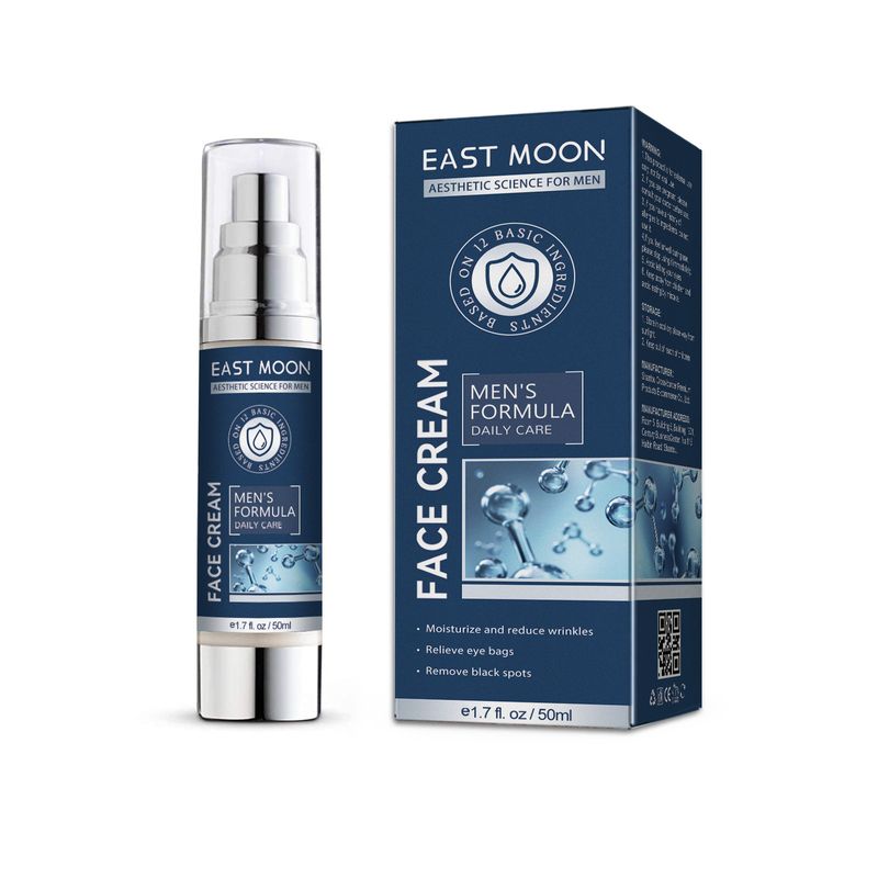 East Moon Men's Facial Moisturizing Care Cream Moisturizing&Weakening Fine Line Bags Black Eye Ring face cream_voghion.com